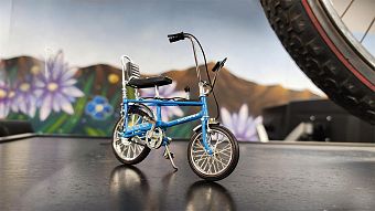 Toyway - Raleigh Chopper Mk1 Bicycle 1:12 Scale Diecast Model