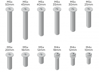 Quad Lock - Replacement Screw Set