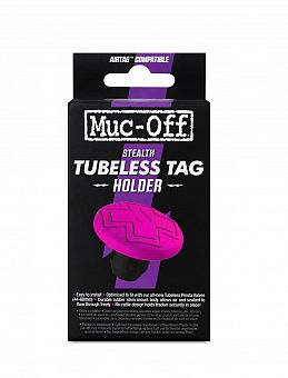 Muc-Off - Stealth Tubeless Tag Holder - Pink/Black