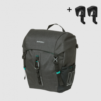 Basil - Discovery 365D L Single Bag, MIK Hooks - 9L