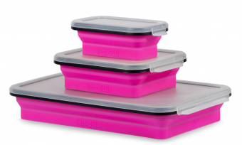 Muc-Off - Silicone Collapsible Magnetic Tray Set 3 pack