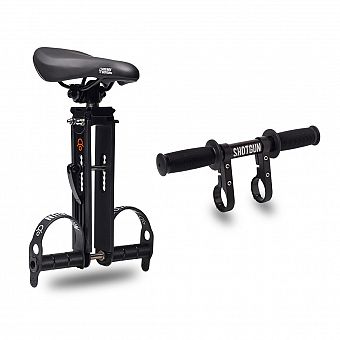 Kids Ride Shotgun - Child Bike Seat + Handlebar Combo